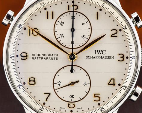 iwc portugaise rattrapante 3712 platinum full set anno 1991|IWC Portuguese Chronograph Rattrapante Chronograph Full set .